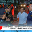 Jerí encabeza megaoperativo migratorio nacional contra la inseguridad ciudadana