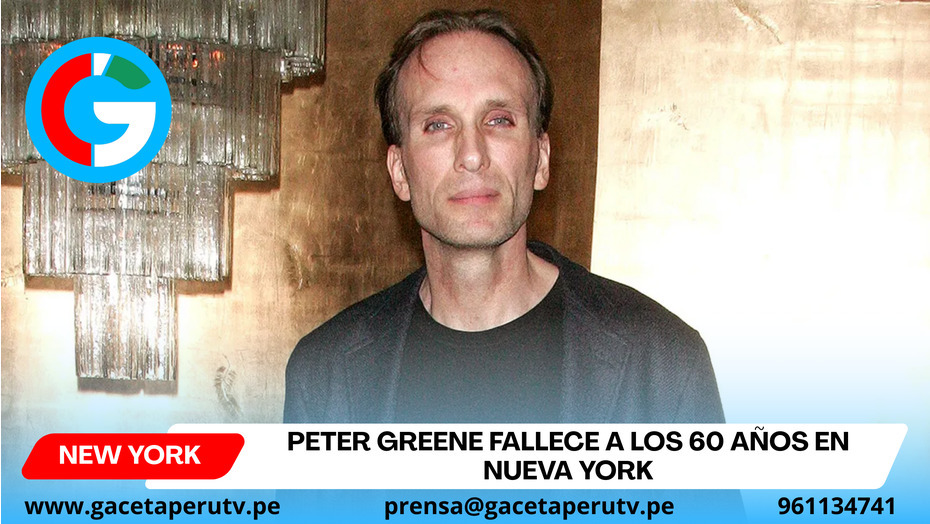 Peter Greene fallece a los 60 años en Nueva York