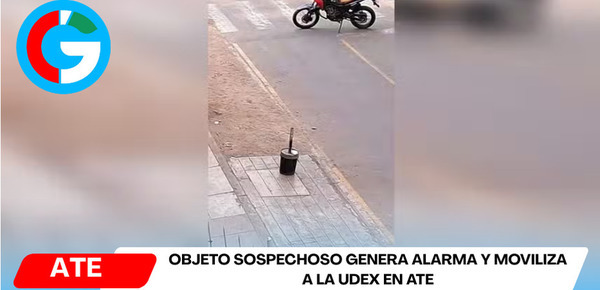 Objeto sospechoso genera alarma y moviliza a la UDEX en Ate