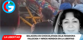 Balacera en chocolatada deja regidora fallecida y niños heridos