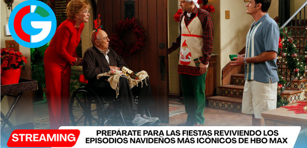 Prepárate para las fiestas reviviendo los episodios navideños más icónicos de HBO MAX 