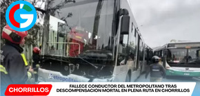 Fallece conductor del Metropolitano tras descompensación mortal en plena ruta en Chorrillos
