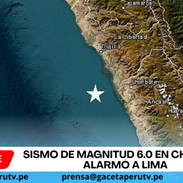 Sismo de magnitud 6.0 en Chimbote alarmó a Lima
