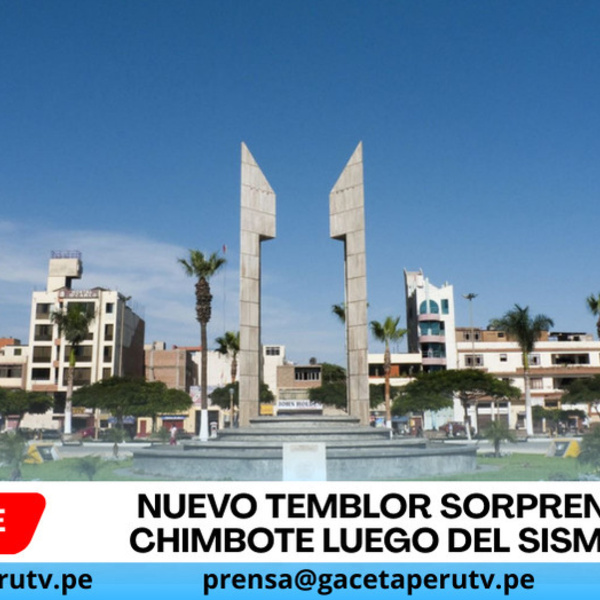 Nuevo temblor sorprende a Chimbote luego del sismo 6.0