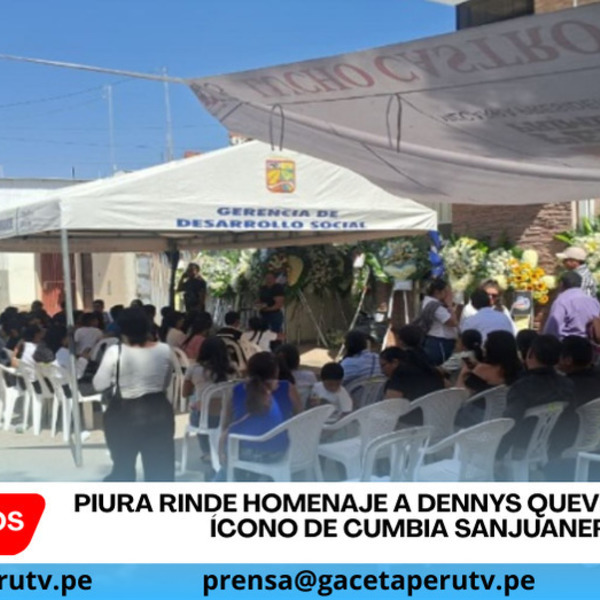 Piura rinde homenaje a Dennys Quevedo Godos, ícono de cumbia sanjuanera