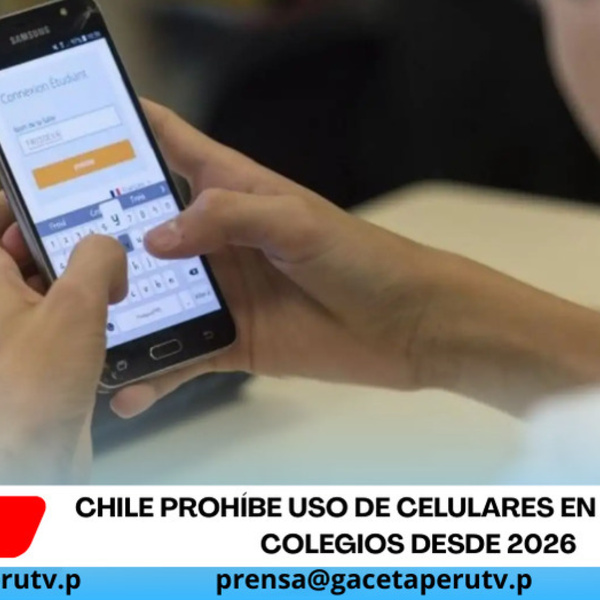 Chile prohíbe uso de celulares en todos los colegios desde 2026