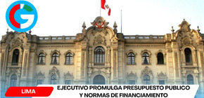 Ejecutivo promulga presupuesto público y normas de financiamiento