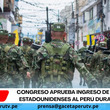 Congreso aprueba ingreso de militares estadounidenses armados al Perú en 2026