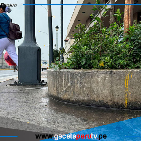 Llovizna persistente en Lima alerta por posibles inundaciones