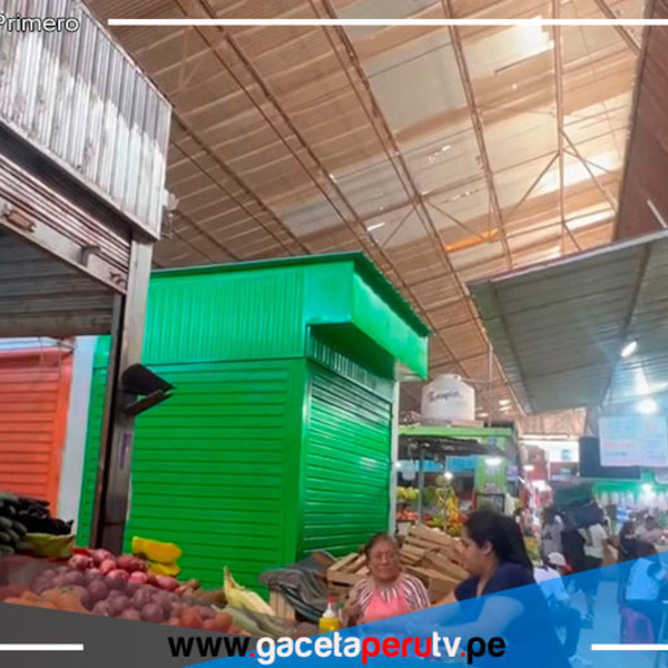 Desmontarán el techo del mercado Central de Trujillo
