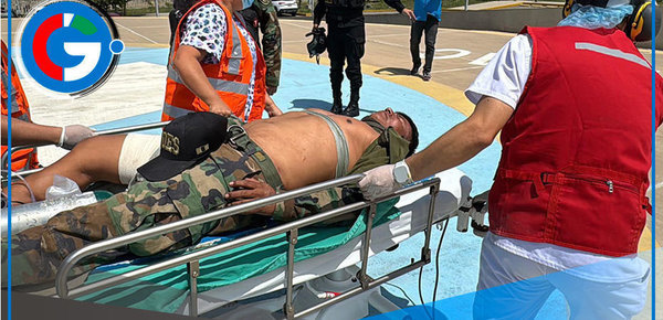 Dos policías heridos en choque con mineros ilegales en la Libertad