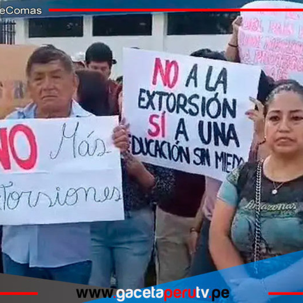 Colegio en Comas suspende clases presenciales por amenazas