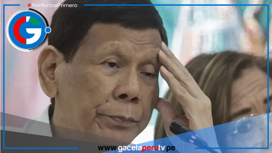 Expresidente de Filipinas, Rodrigo Duterte, es arrestado tras ser acusado por crímenes de lesa humanidad