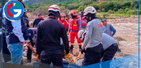 Brigadistas del Minsa atienden a afectados por huaico