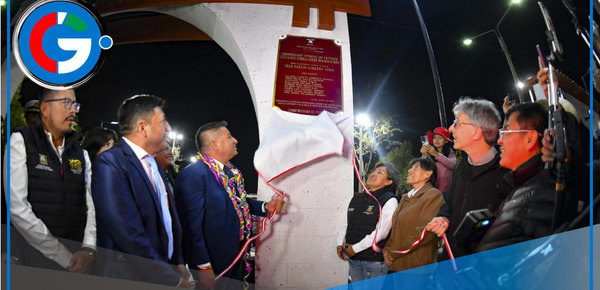 Inauguran Plaza Cívica de Buenos Aires en Cayma