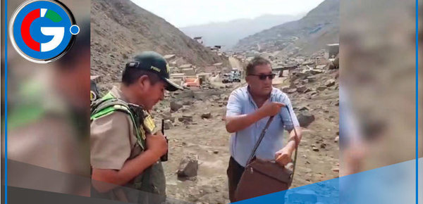 Intervienen a presunto traficante de tierras en Belaúnde - Comas