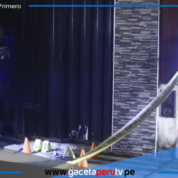 Extorsionadores detonan explosivo en la puerta de zapatero y le exigen 20 mil soles