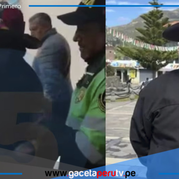 Empleados municipales y pobladores se apoderan de comisaría y liberan a alcalde distrital que agredió a trabajadora
