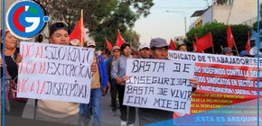 Marcha contra la criminalidad se hace escuchar