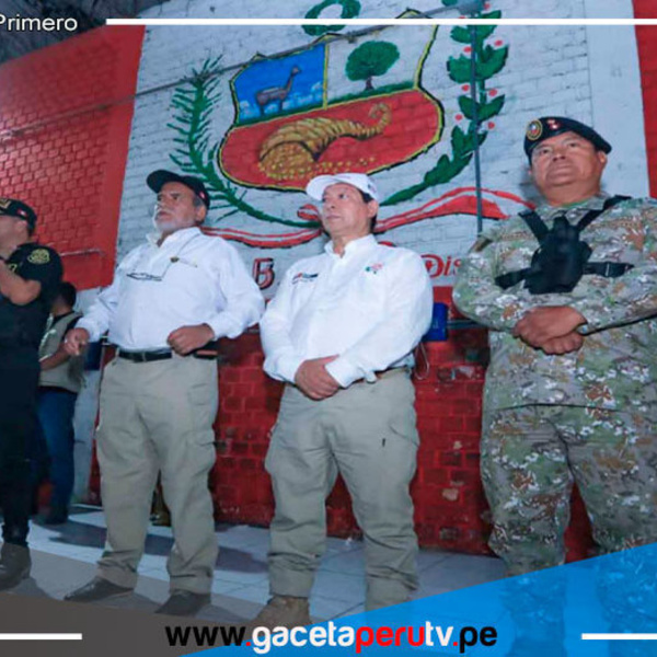 Realizan megaoperativo en penales de Lima y Callao 