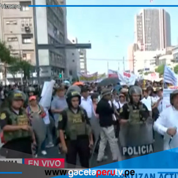 Mesa Redonda marcha contra ordenanza de Lima
