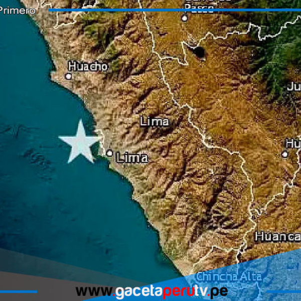 Sismo de 3.5 remeció Lima y Callao hoy