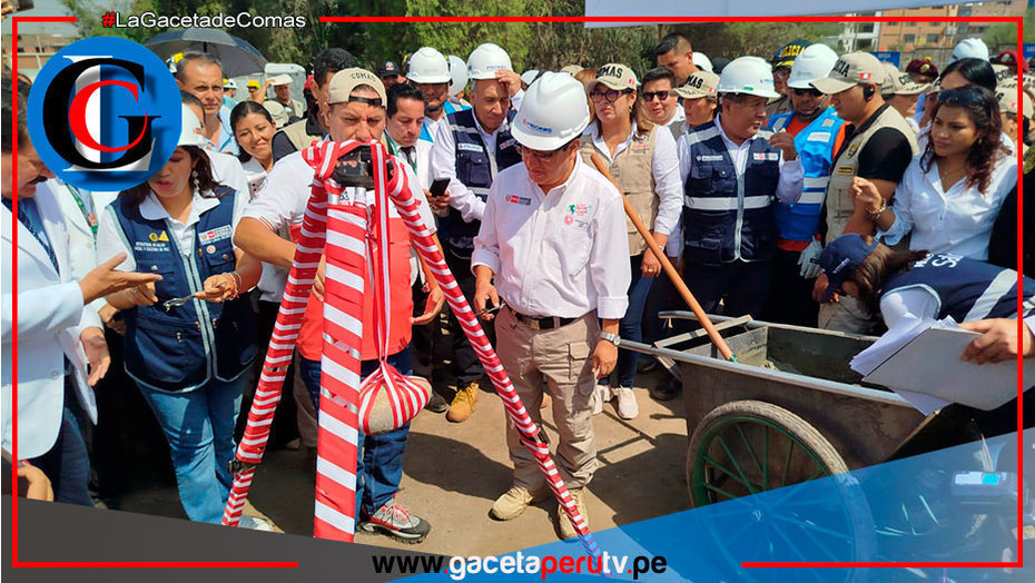 Colocan primera piedra para hospital en Collique - Comas