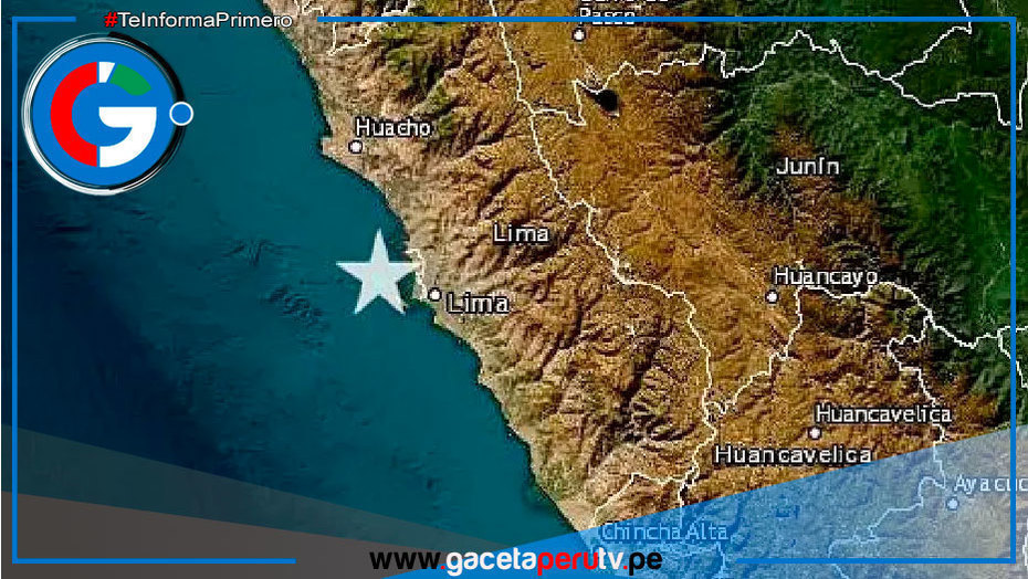 Sismo de 3.5 remeció Lima y Callao hoy