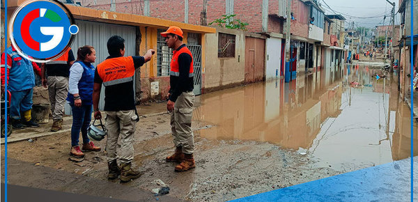 Lluvia intensa activa quebradas y paraliza Trujillo