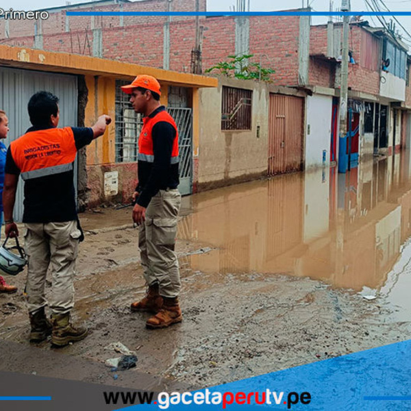 Lluvia intensa activa quebradas y paraliza Trujillo