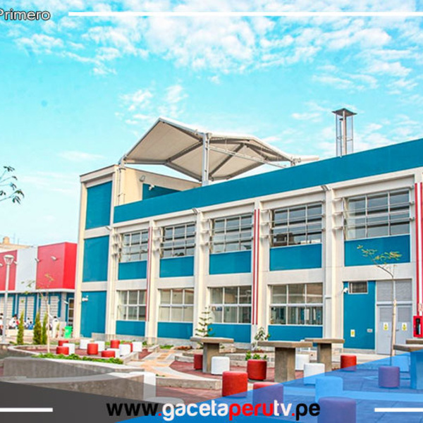 Inauguran nueva escuela bicentenario en Los Olivos