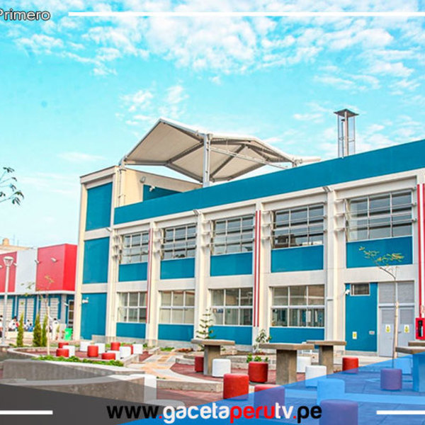 Inauguran nueva escuela bicentenario en Los Olivos