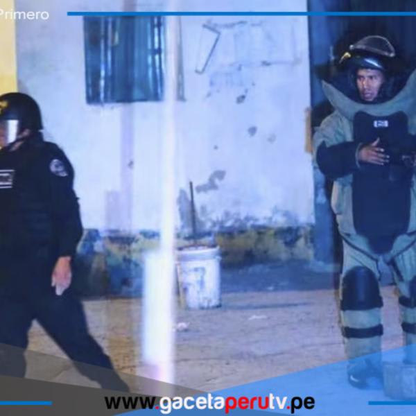 SJL: Dejan granada y mensaje extorsivo en puerta de penal Castro Castro