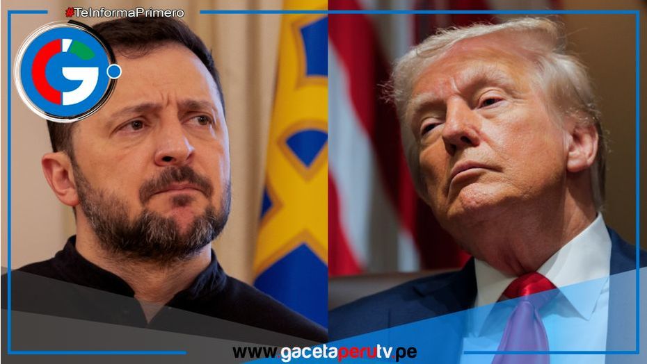 Volod&iacute;mir Zelenski y Donald Trump