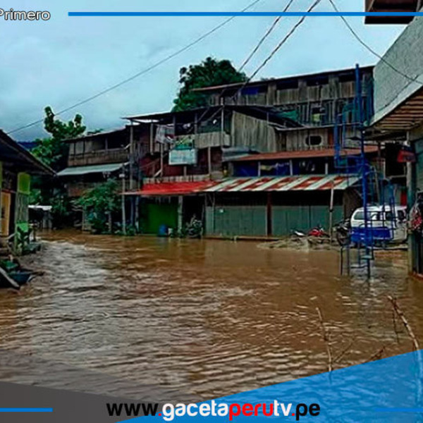 Desborde del río Apurímac causa daños en el VRAEM