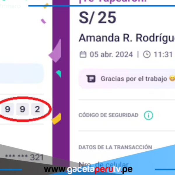 Yape lanza código de seguridad para prevenir yapeos falsos