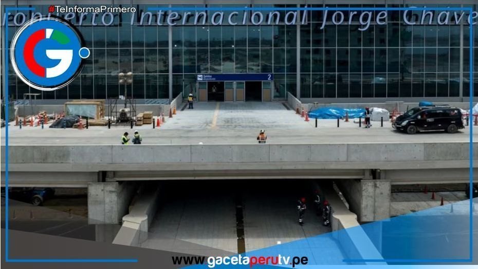 La nueva infraestructura del aeropuerto internacional Jorge Chávez.