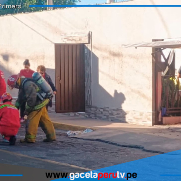 Explosión de balón de gas deja a mujer herida