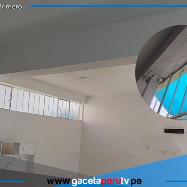 Niños de colegio de inicial de Yanahuara estudian en pésimas condiciones 