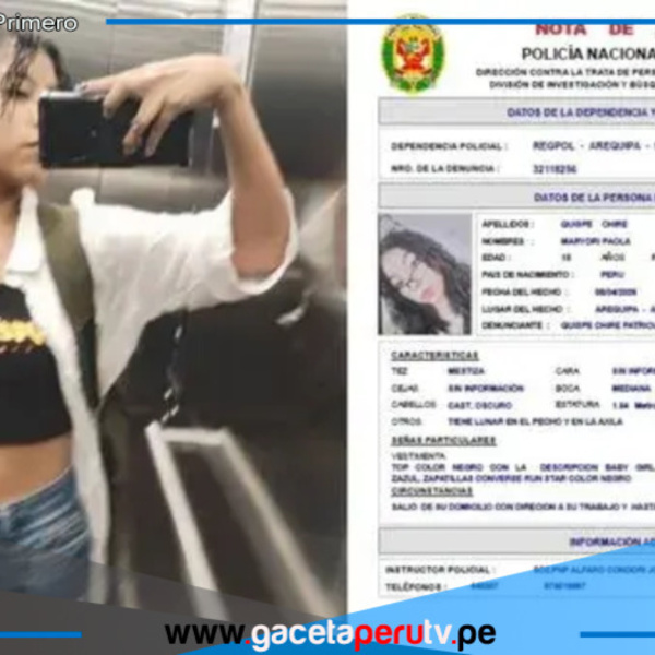 Arequipa: buscan a joven universitaria desaparecida tras salir de una discoteca