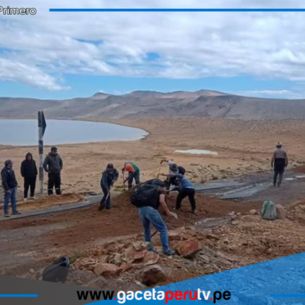 Vecinos de La Unión asumen el mantenimiento de vía Cotahuasi