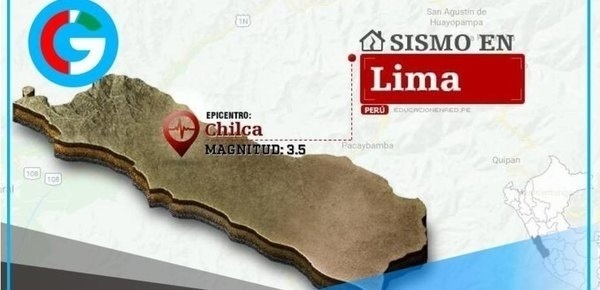 Sismo de magnitud 3.5 sacudió Lima durante la madrugada.