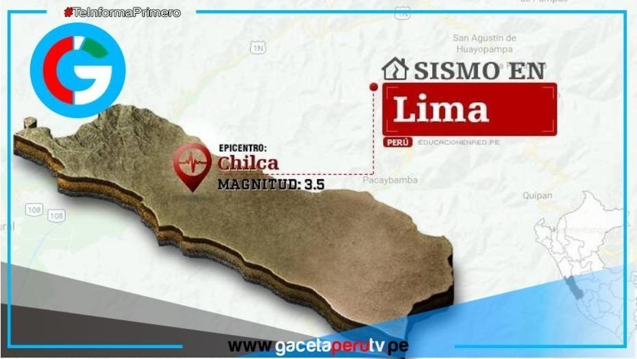 Temblor de magnitud 3.5 sacude Lima sin causar daños.