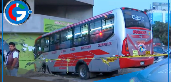 Asesinan a conductor de Acuarius por extorsión en San Martín de Porres