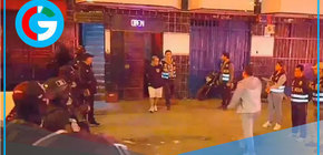 PNP interviene bar Osiris y detiene a 39 personas en San Martín de Porres
