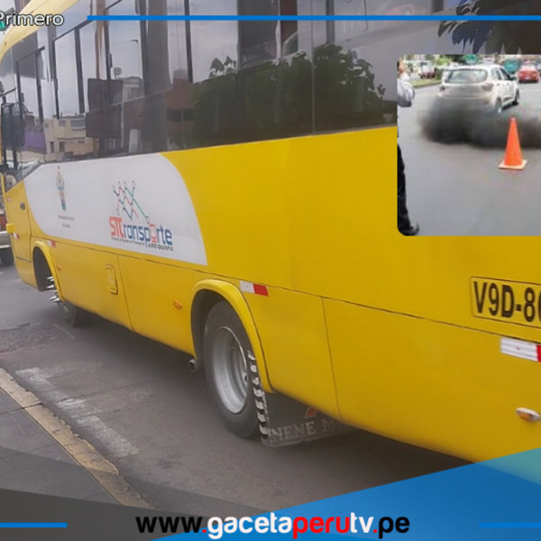 Contaminación del aire en el centro de Arequipa