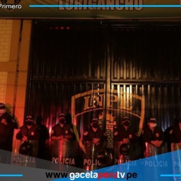 INPE confirma fuga de reo del penal de Lurigancho y remueve al director del recinto 