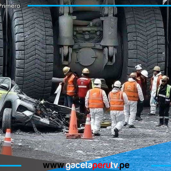 Gerente de Antamina muere tras accidente con volquete