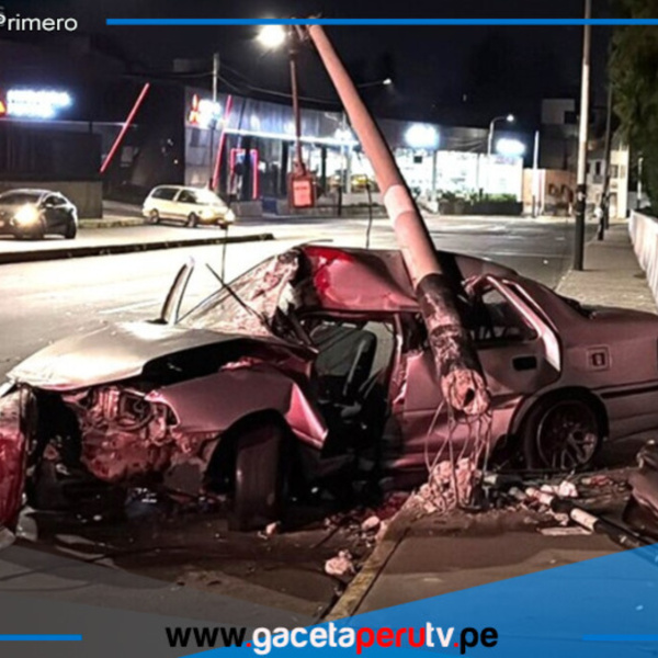 Joven conductor sufre muerte cerebral tras accidente en Arequipa