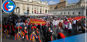 Centenares de fieles despiden al papa Francisco 